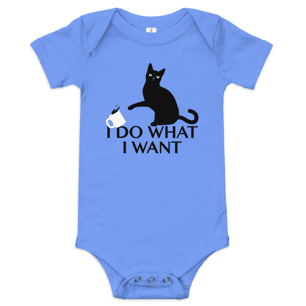 I Do What I Want Kid's Onesie