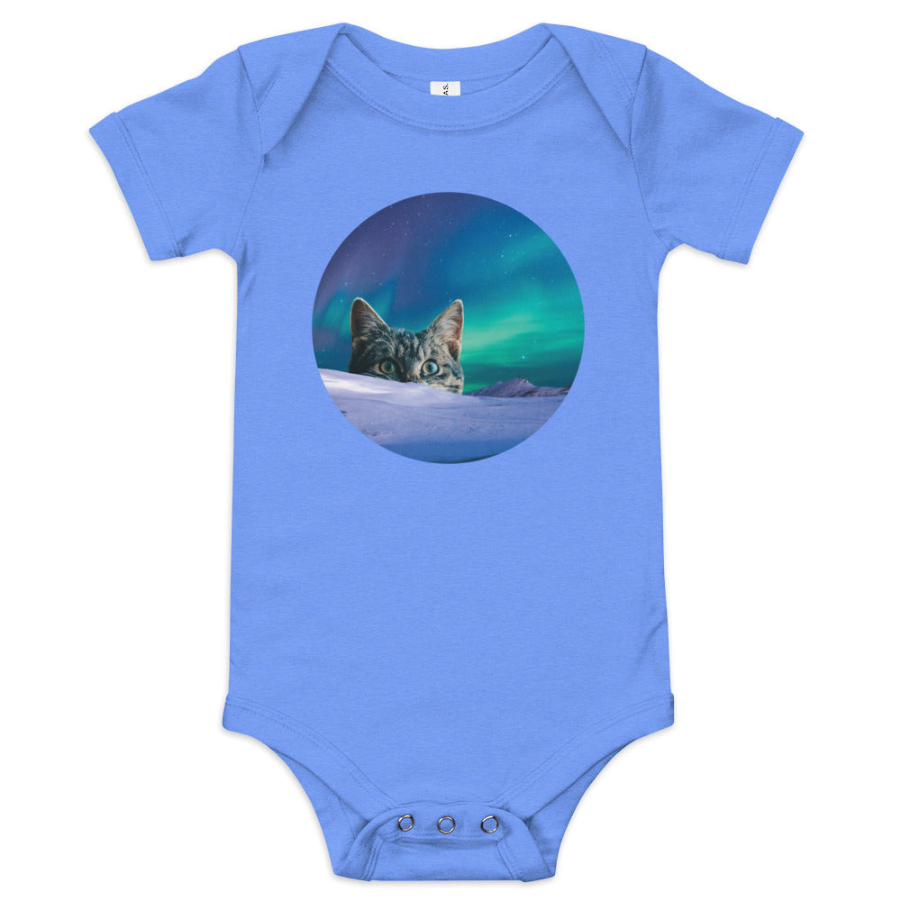 Meowthern Lights Kid's Onesie