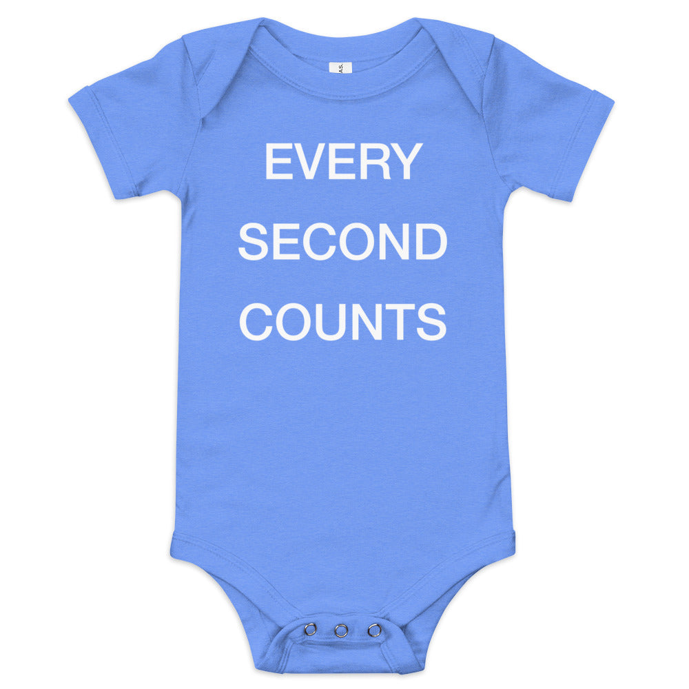 Every Second Counts Kid's Onesie