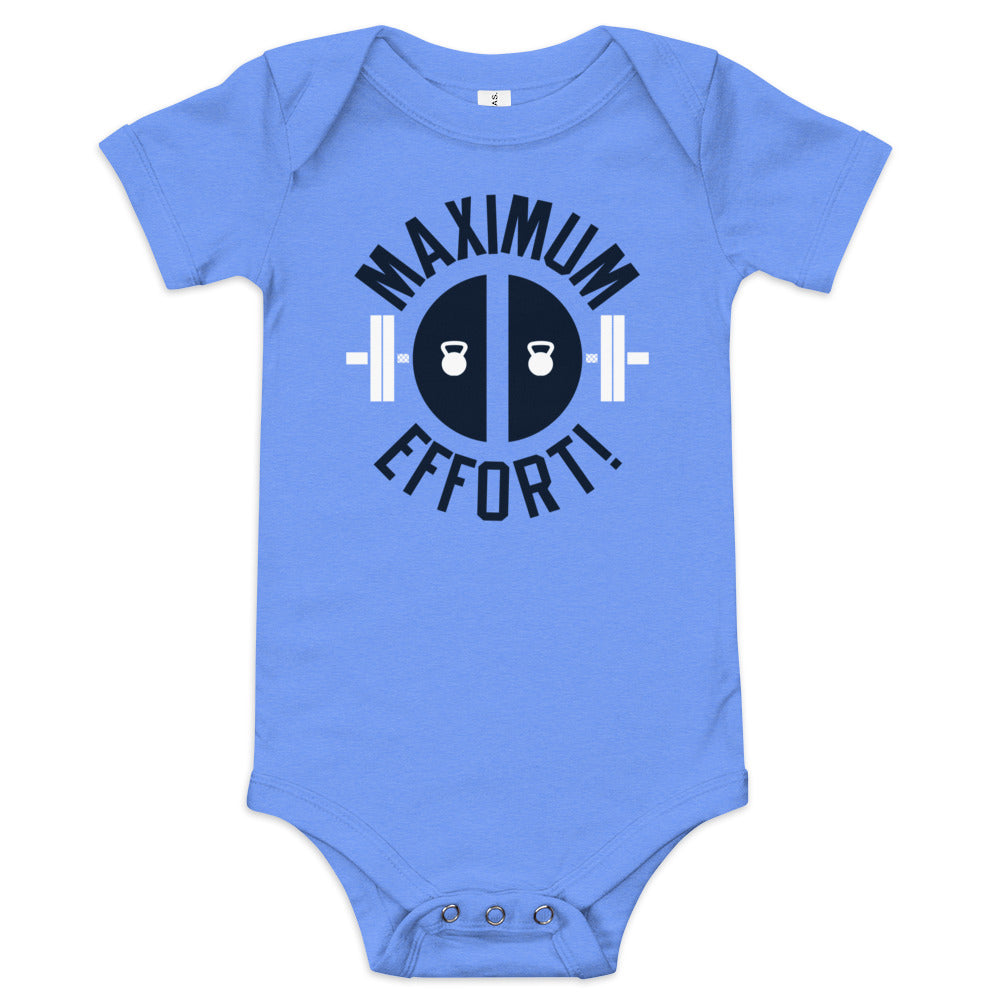 Maximum Effort! Kid's Onesie