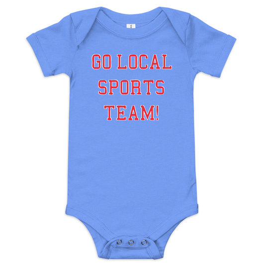 Go Local Sports Team! Kid's Onesie