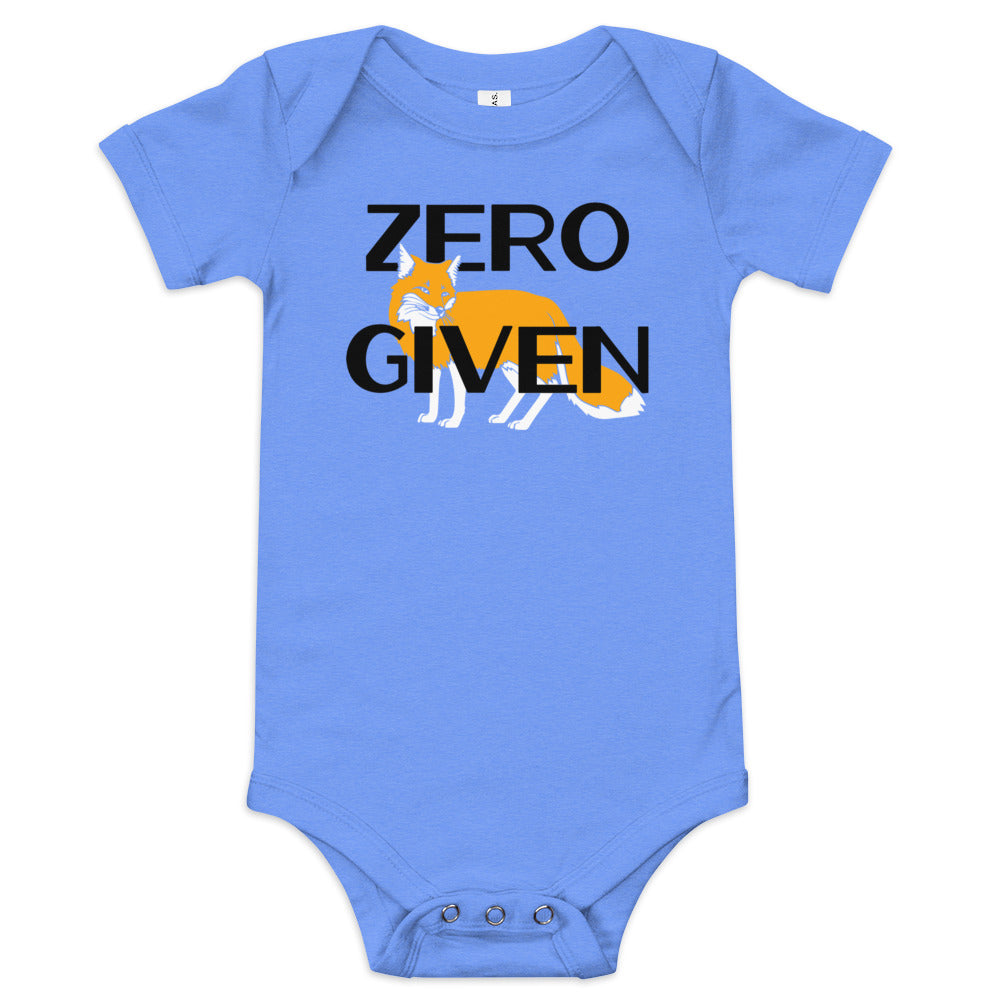 Zero Fox Given Kid's Onesie