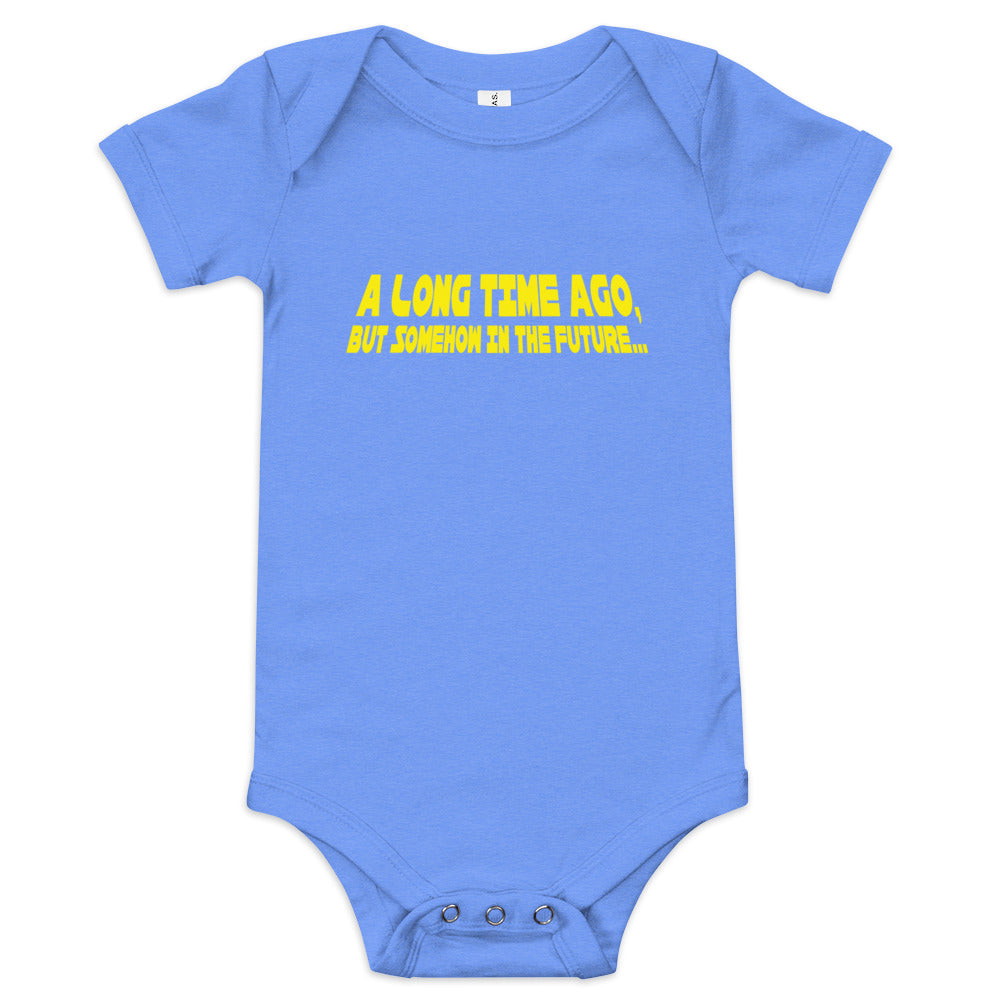 A Long Time Ago, But Somehow In The Future Kid's Onesie