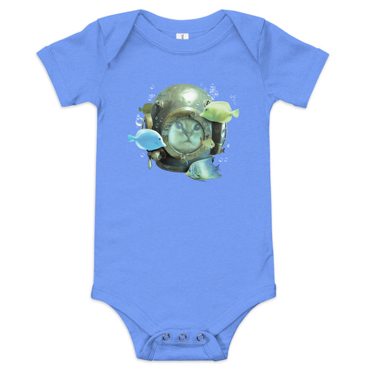 20,000 Purrrs Under The Sea Kid's Onesie