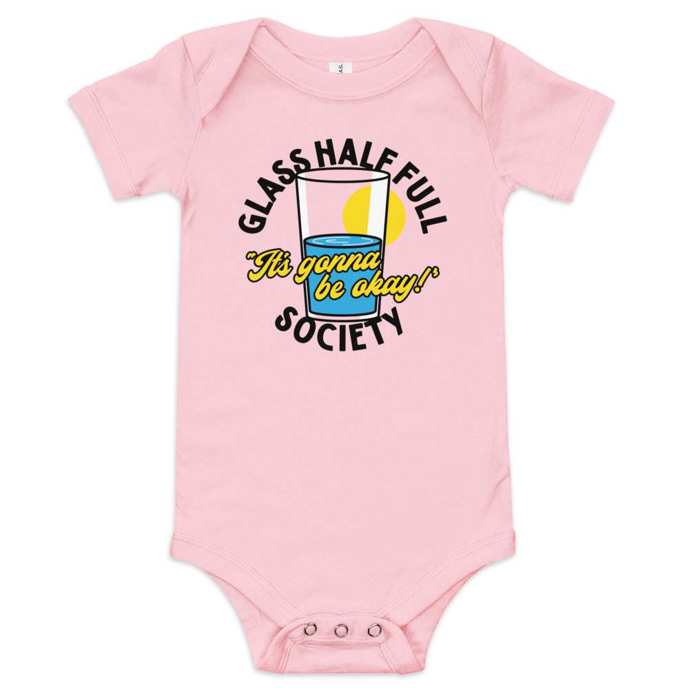 Glass Half Full Society Kid's Onesie