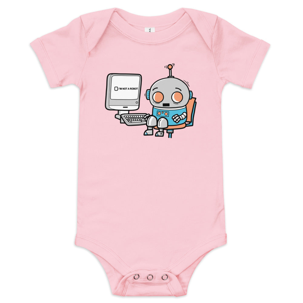 Robot Captcha Kid's Onesie