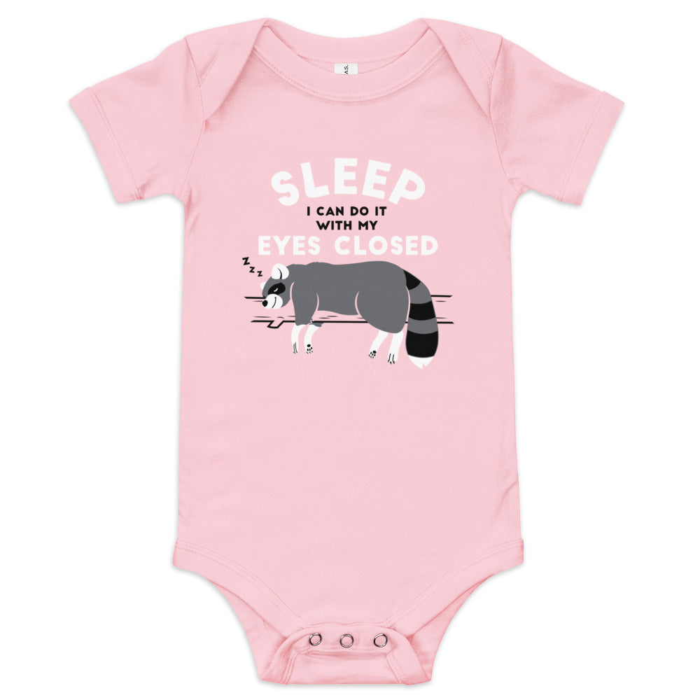 Sleep I Can Do It With My Eyes Closed Kid's Onesie