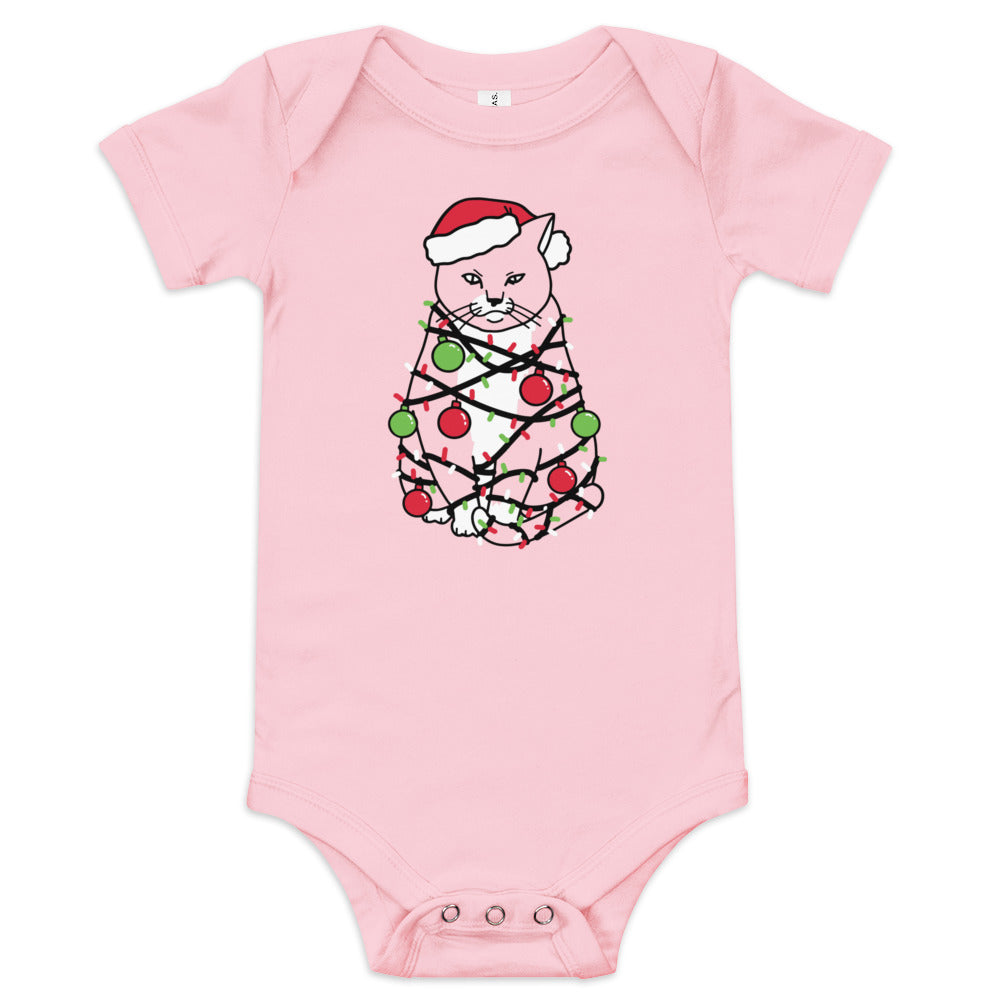 Meowy Christmas Kid's Onesie