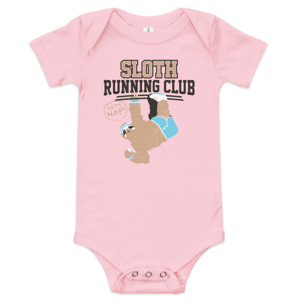 Sloth Running Club Kid's Onesie