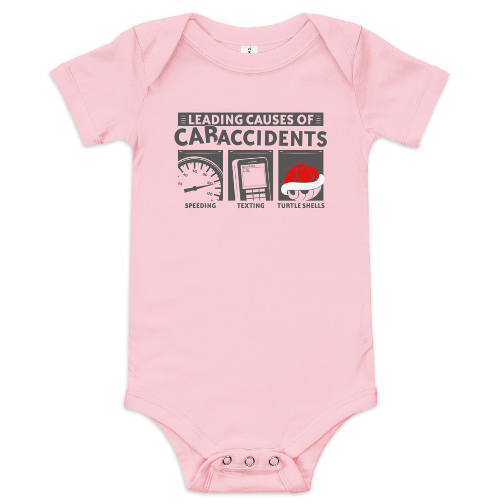 Leading Causes of Accidents Kid's Onesie