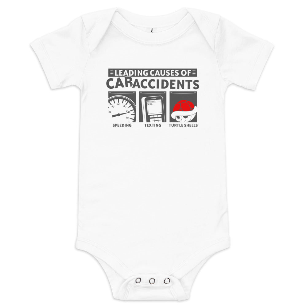 Leading Causes of Accidents Kid's Onesie