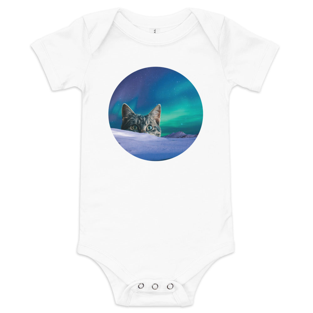 Meowthern Lights Kid's Onesie