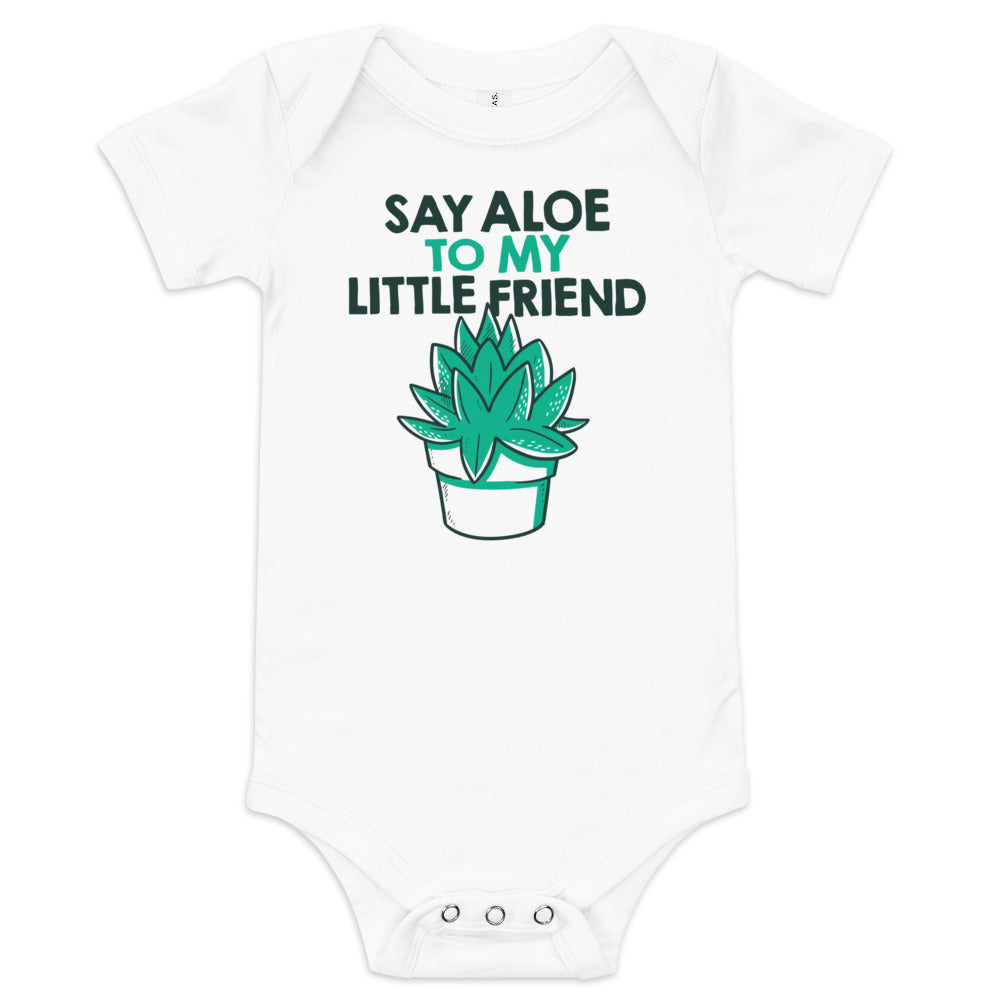 Say Aloe To My Little Friend Kid's Onesie