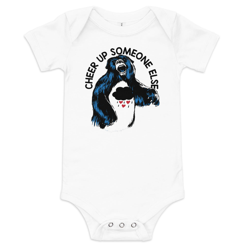 Cheer Up Someone Else Kid's Onesie