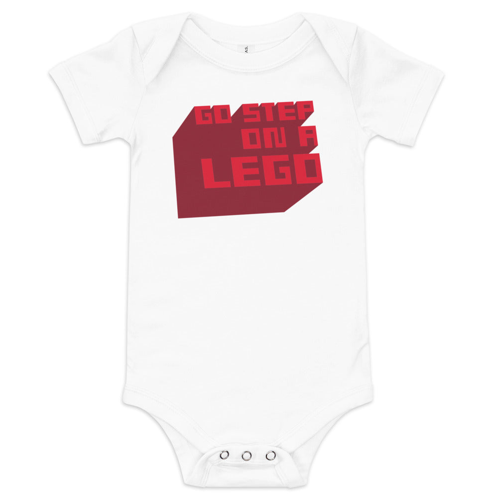 Go Step On A Lego Kid's Onesie