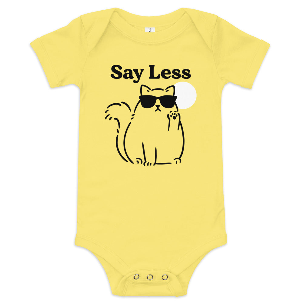 Say Less Kid's Onesie