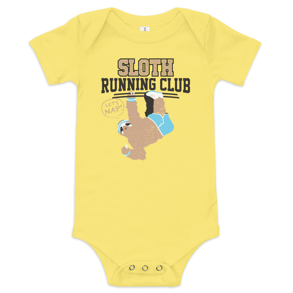 Sloth Running Club Kid's Onesie