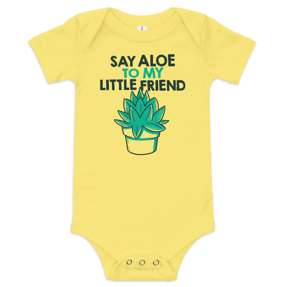 Say Aloe To My Little Friend Kid's Onesie