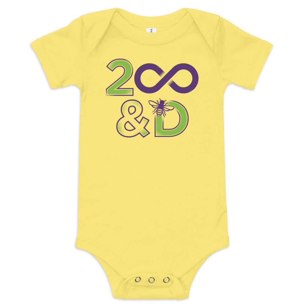 2 Infinity And B On D Kid's Onesie