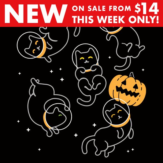 Cat Halloween In Space