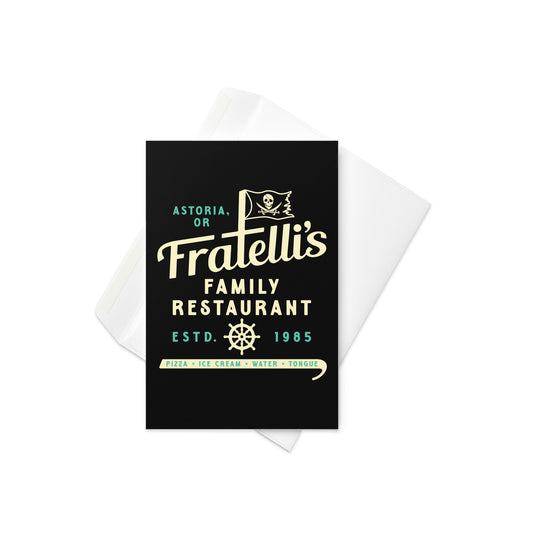 Fratelli's Family Restaurant Greeting Card