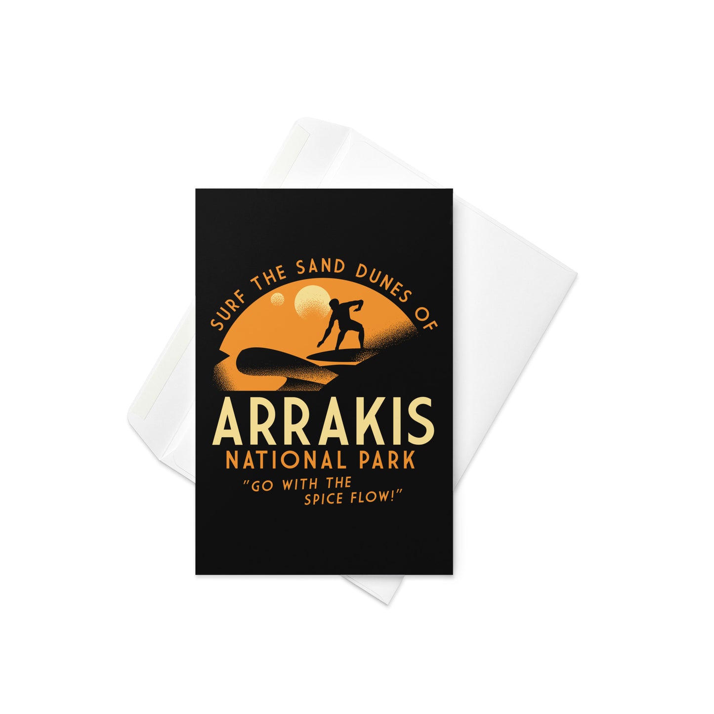 Arrakis National Park Greeting Card