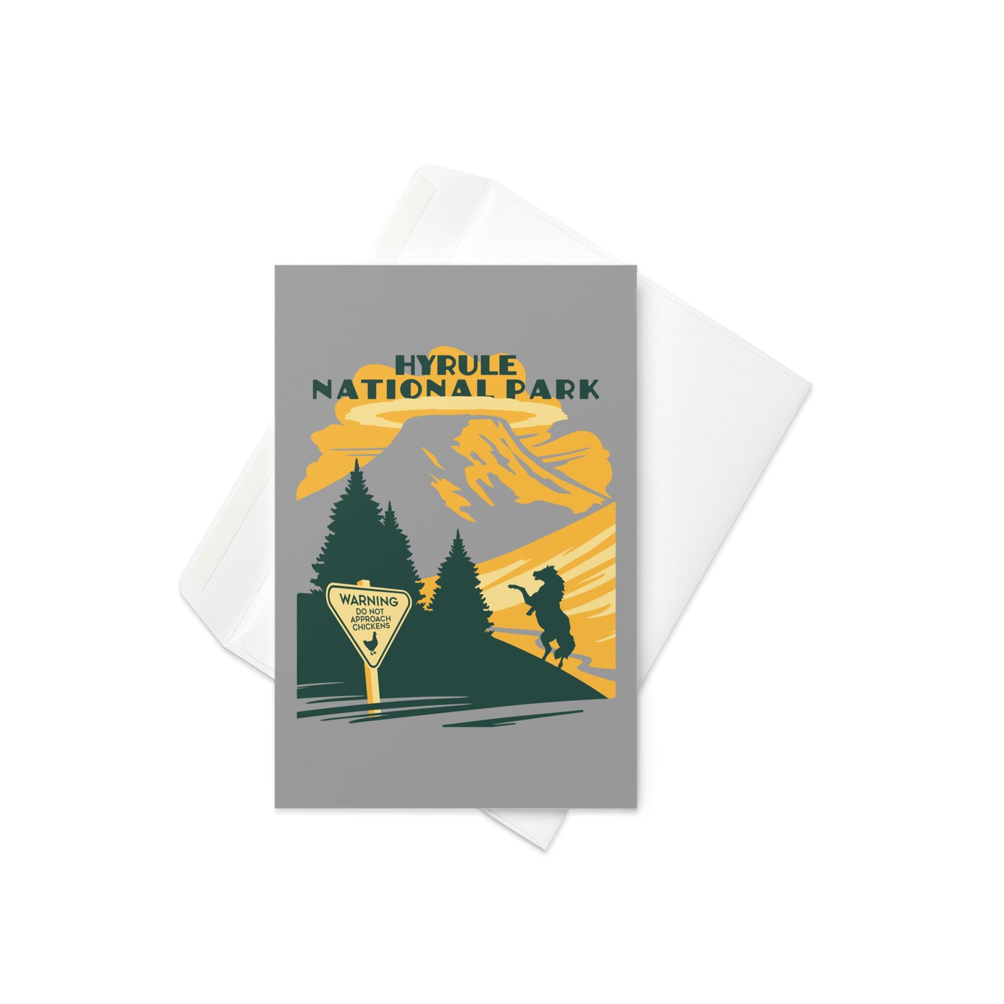 Hyrule National Park Greeting Card