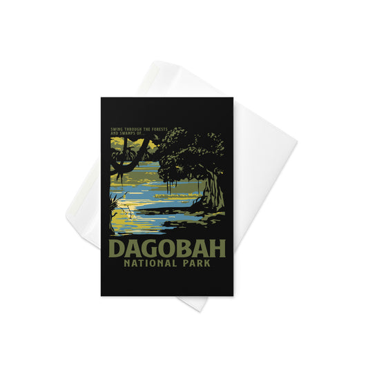 Dagobah National Park Greeting Card