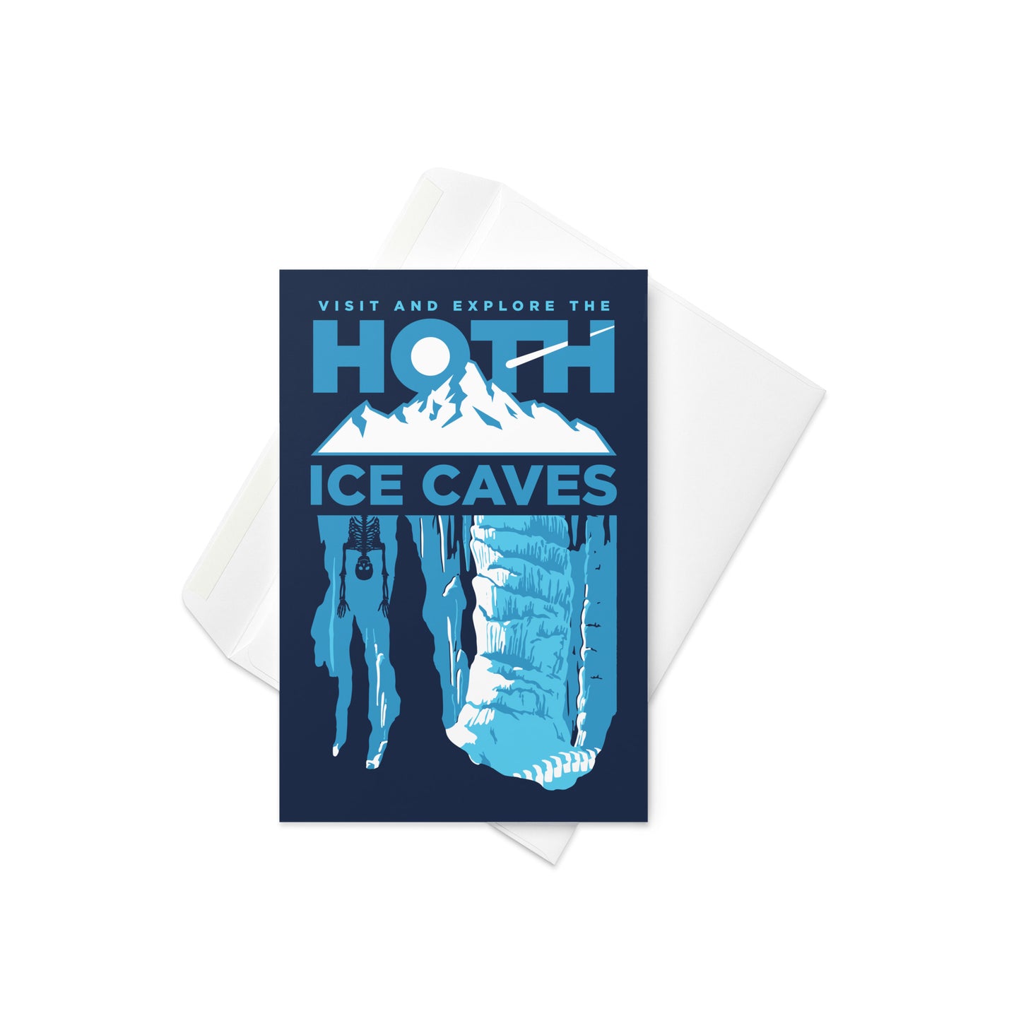 Hoth Ice Cave National Park Greeting Card – SnorgTees.com