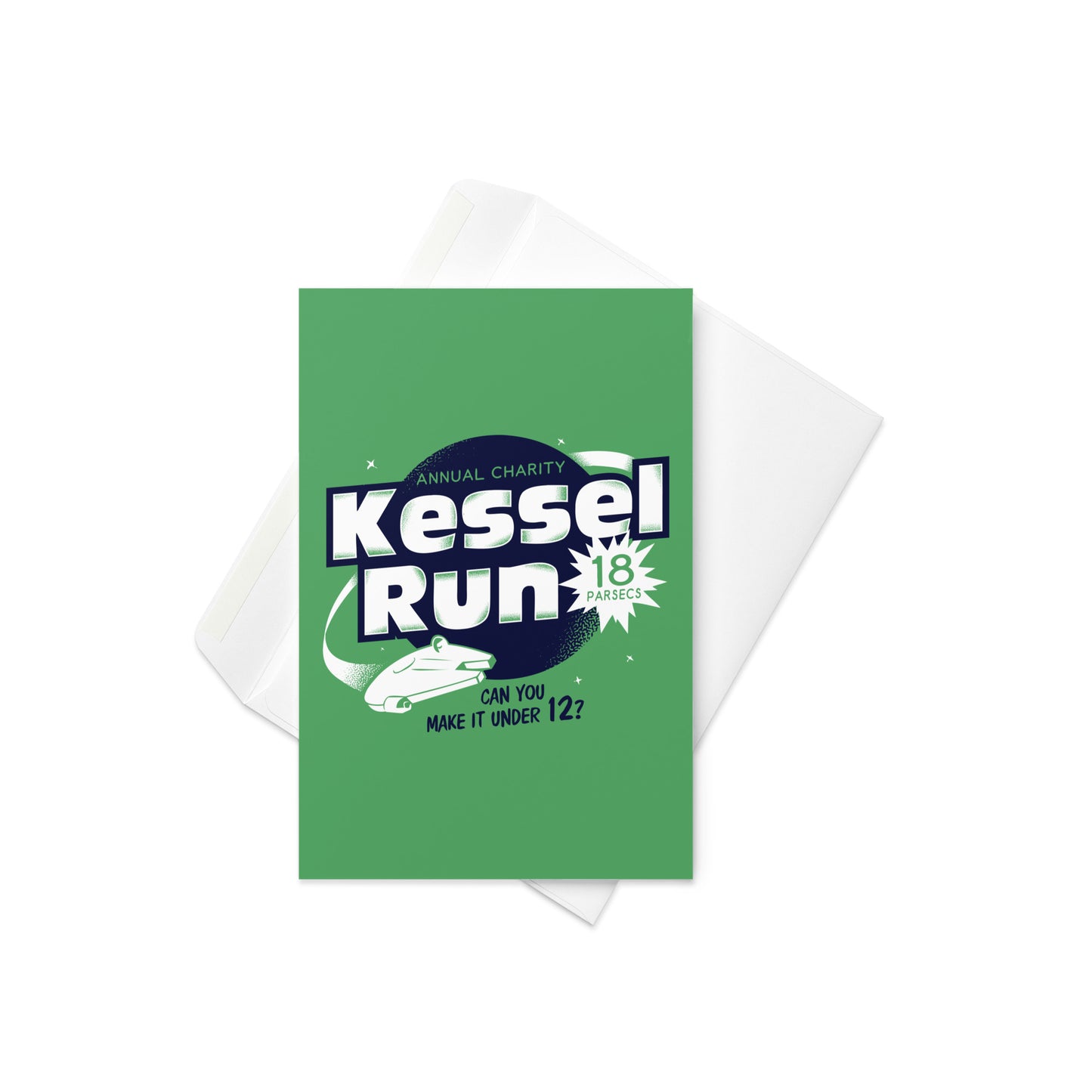 Kessel Run Greeting Card – SnorgTees.com