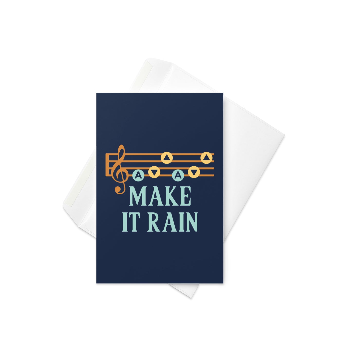 Make It Rain Greeting Card