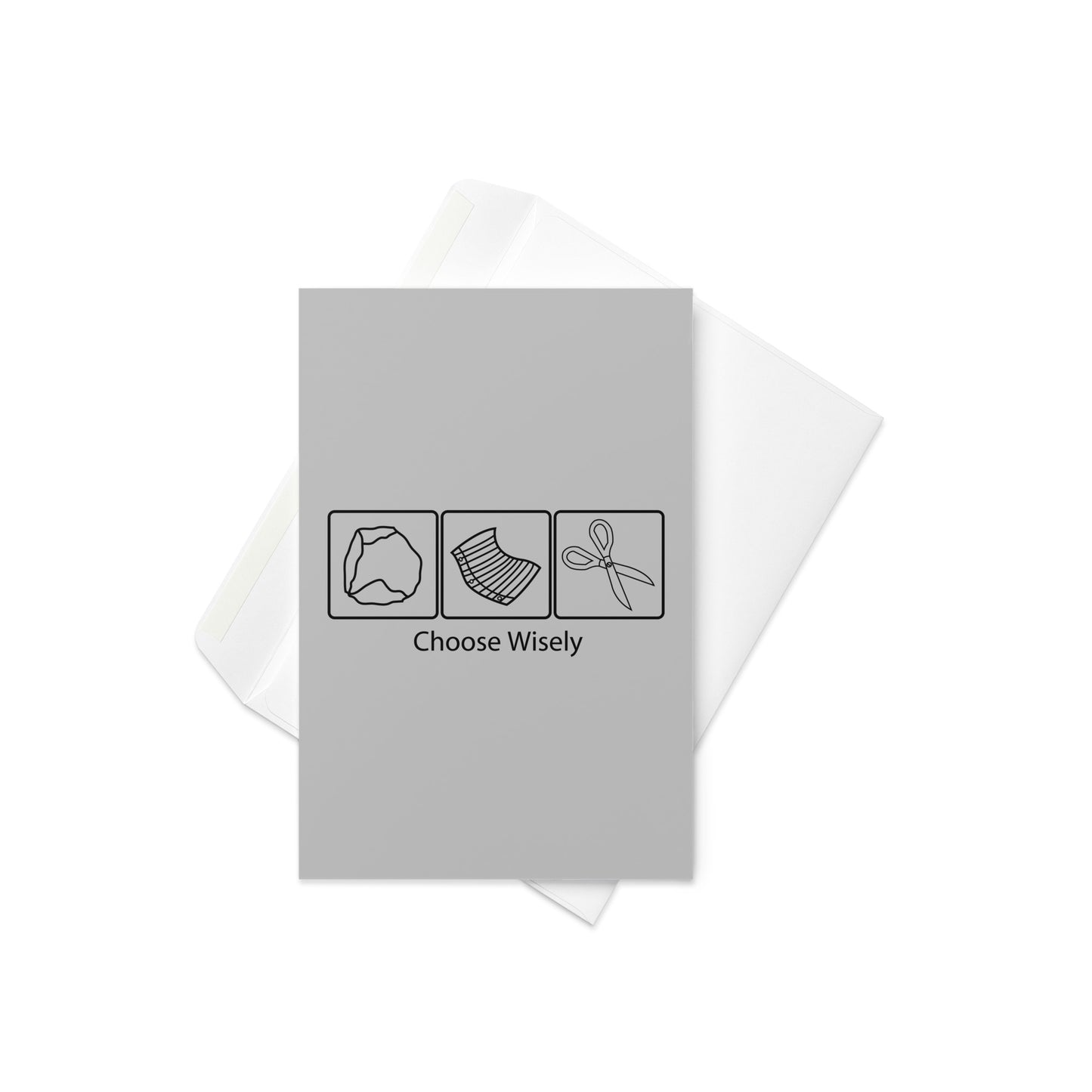 Choose Wisely Greeting Card – SnorgTees.com