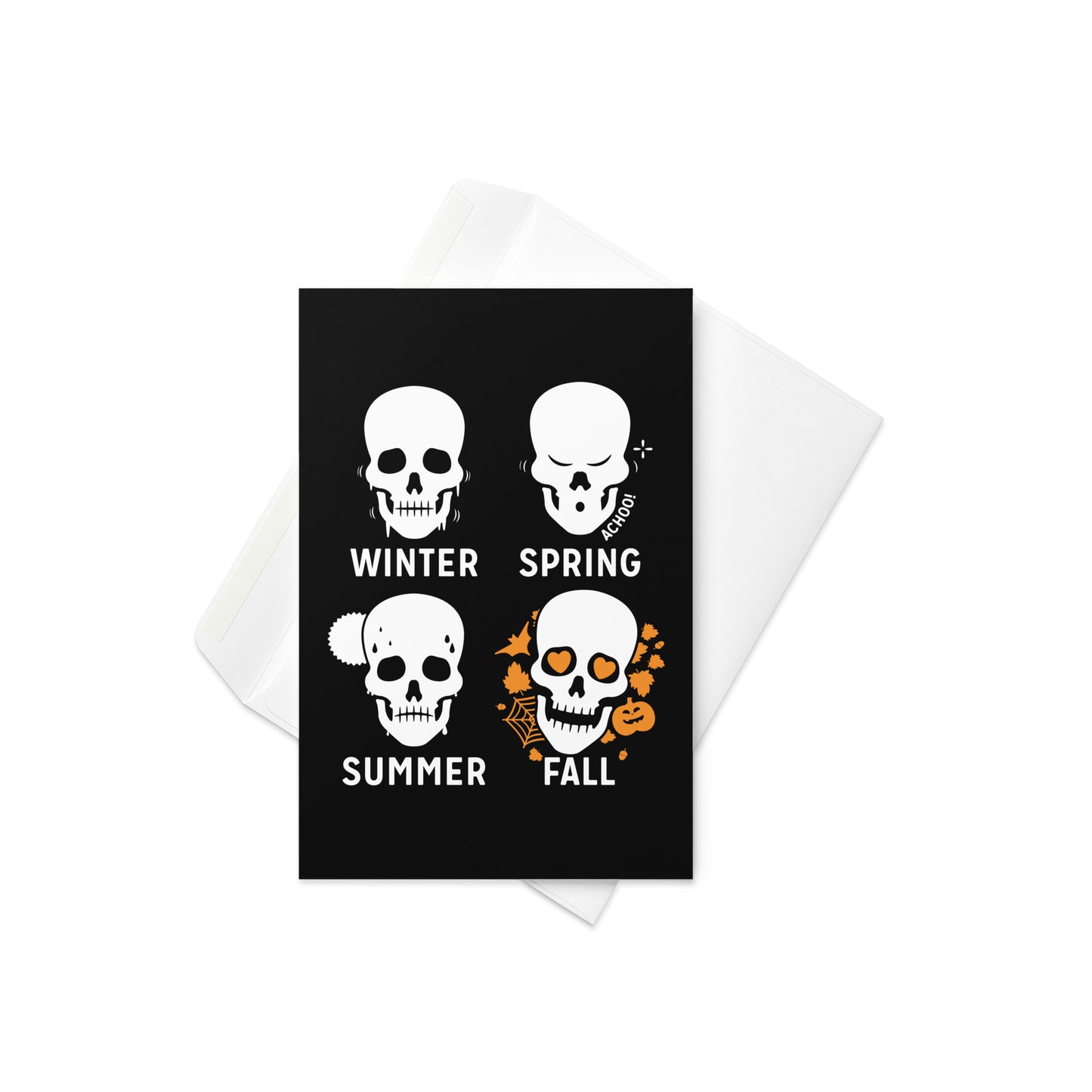 Four Seasons Greeting Card