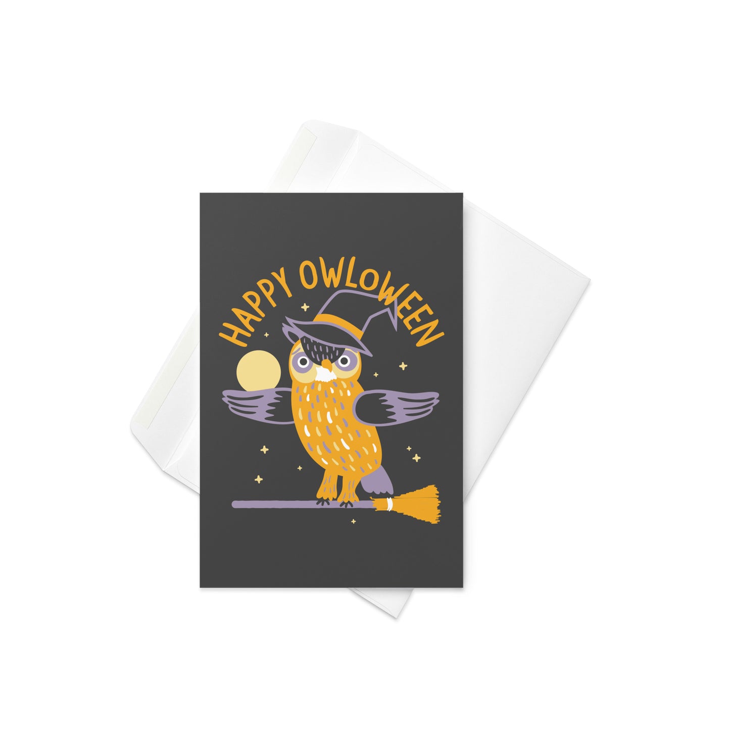 Happy Owloween Greeting Card