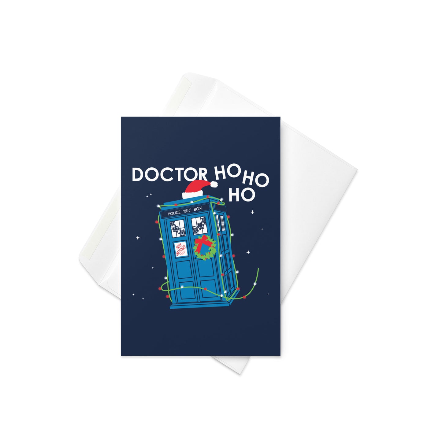 Doctor Ho Ho Ho Greeting Card