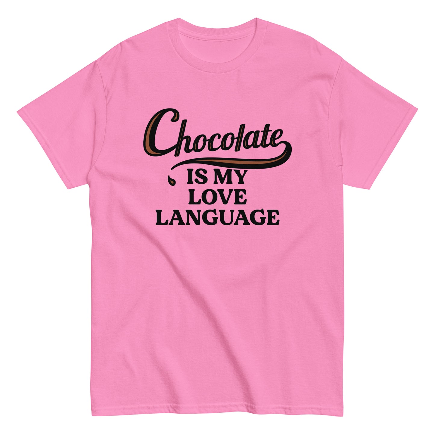 Chocolate Is My Love Language Men's Classic Tee