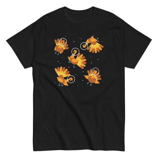 Turkeys In Space Men's Classic Tee