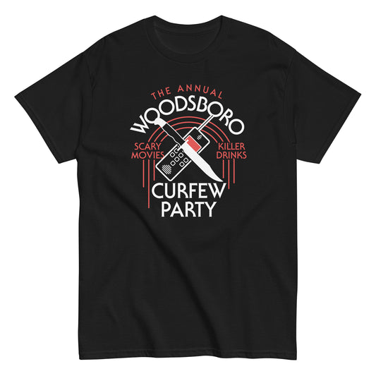 Woodsboro Curfew Party Men's Classic Tee