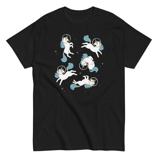 Unicorns In Space Men's Classic Tee