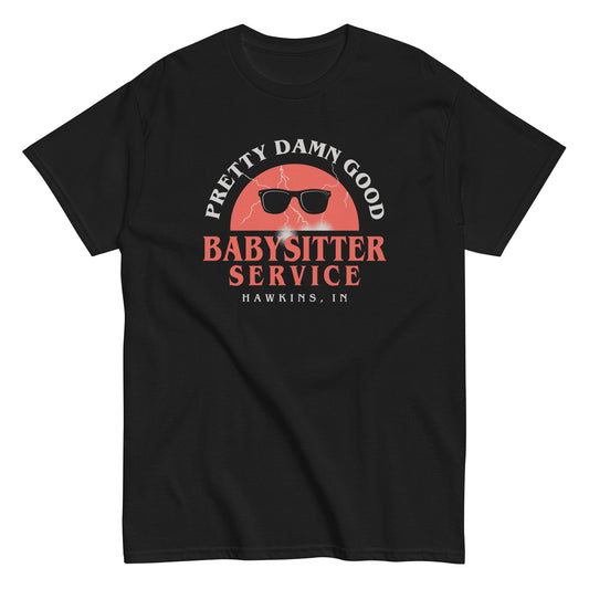 Pretty Damn Good Babysitter Service Men's Classic Tee