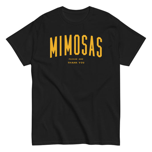 Mimosas Please And Thank You Men's Classic Tee