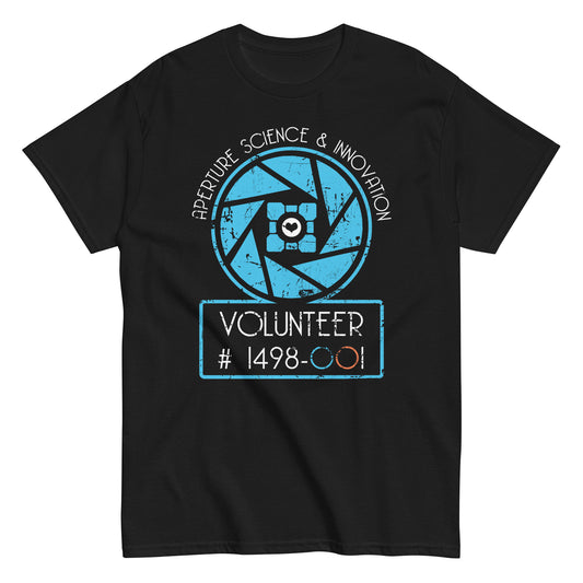 Aperture Science Volunteer Men's Classic Tee