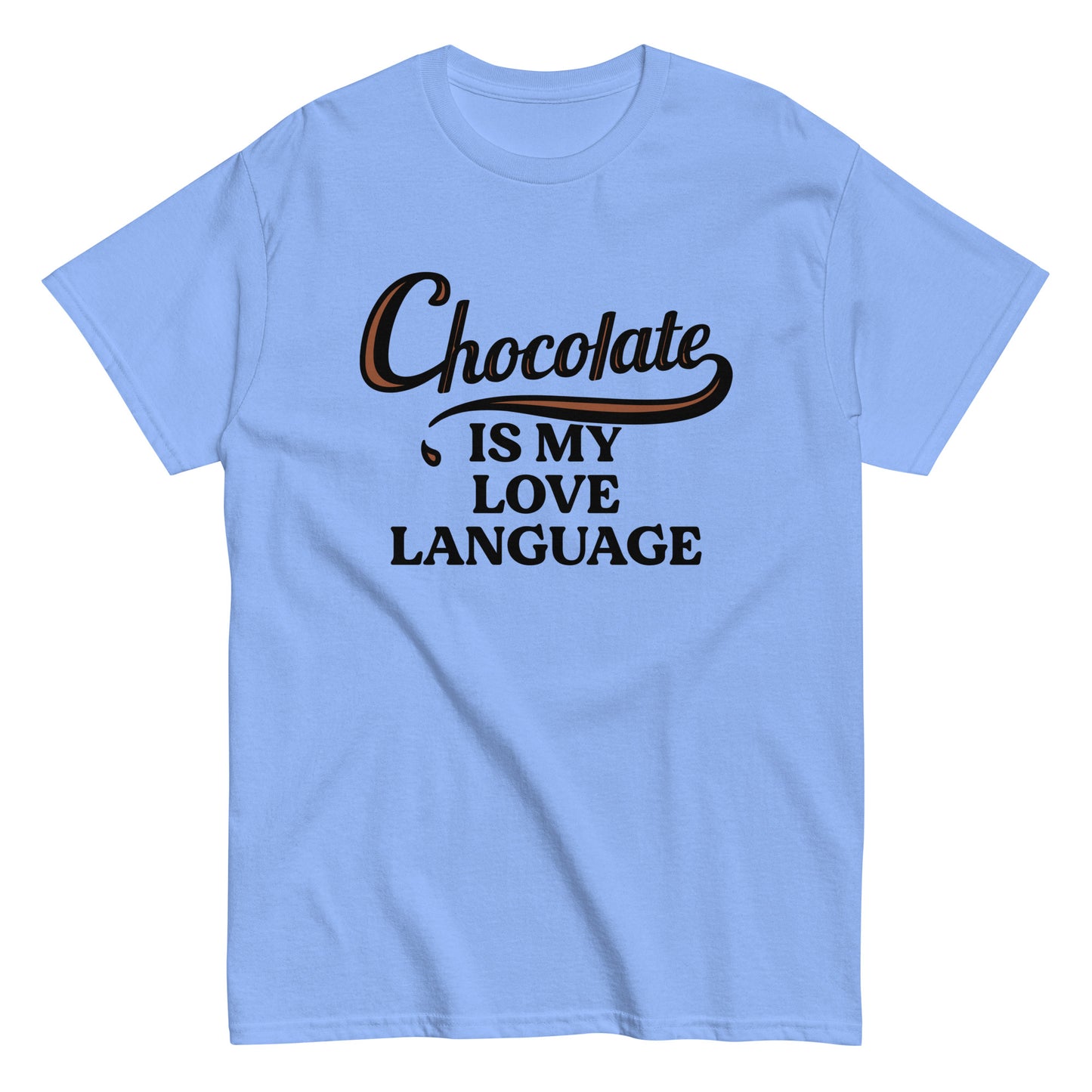 Chocolate Is My Love Language Men's Classic Tee