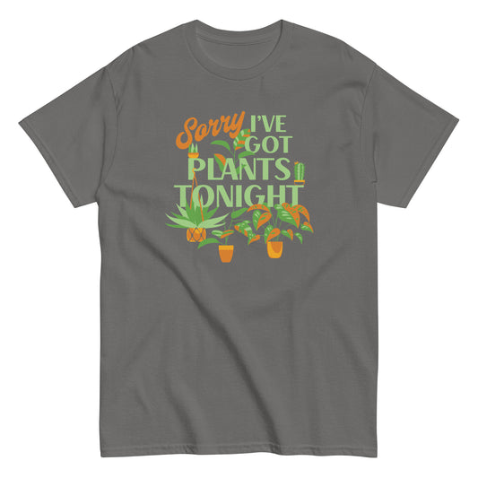 Sorry I've Got Plants Tonight Men's Classic Tee