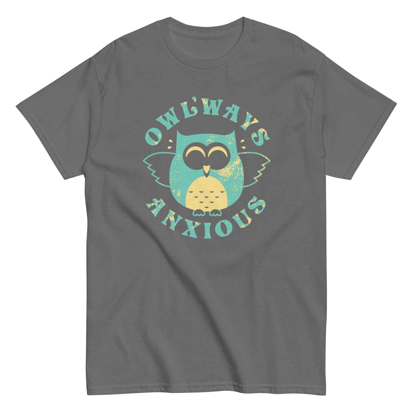 Owlways Anxious Men's Classic Tee