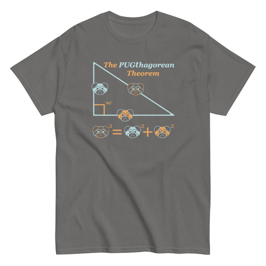 Pugthagorean Theorem Men's Classic Tee