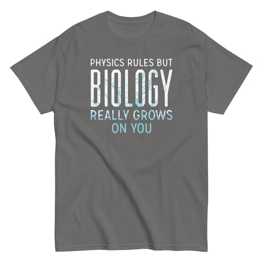 Biology Really Grows On You Men's Classic Tee