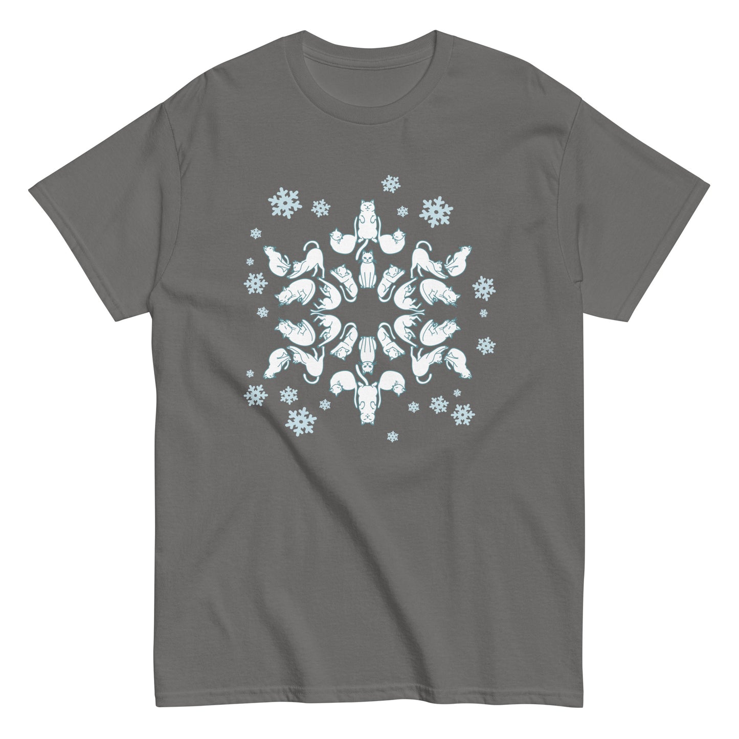 Cat Snowflake Men's Classic Tee