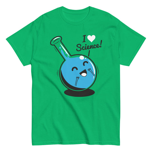 I Heart Science Men's Classic Tee