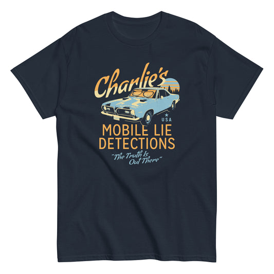 Charlie's Mobile Lie Detection Men's Classic Tee